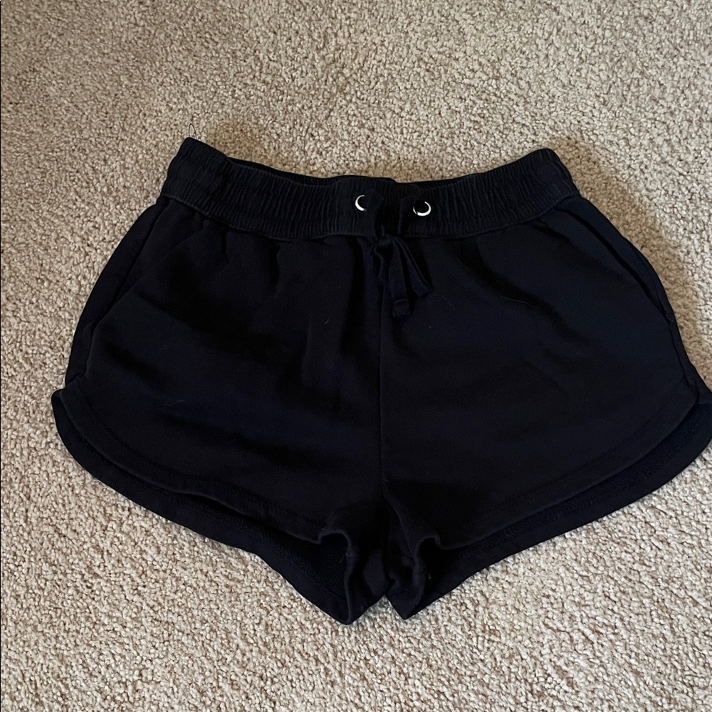 Women's Black Athletic Shorts
